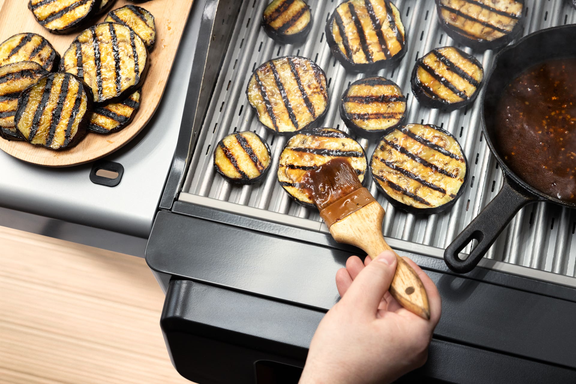 Recipes: Miso Glazed Grilled Eggplant