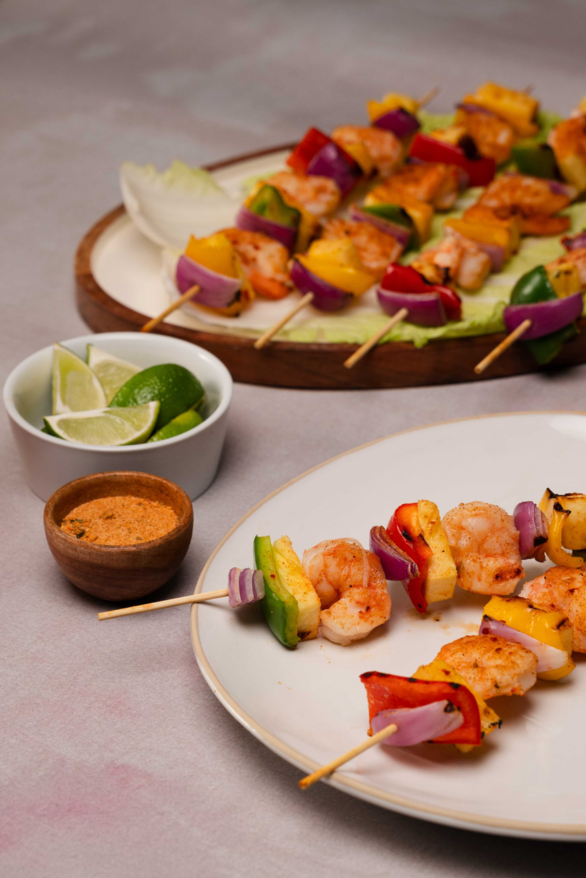 Recipes: Caribbean Jerk Shrimp Kebabs
