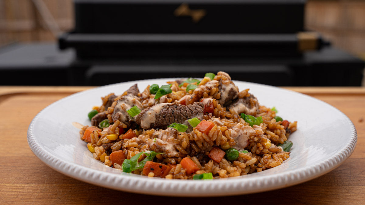 Recipes: Steak Fried Rice with Homemade Yum Yum Sauce