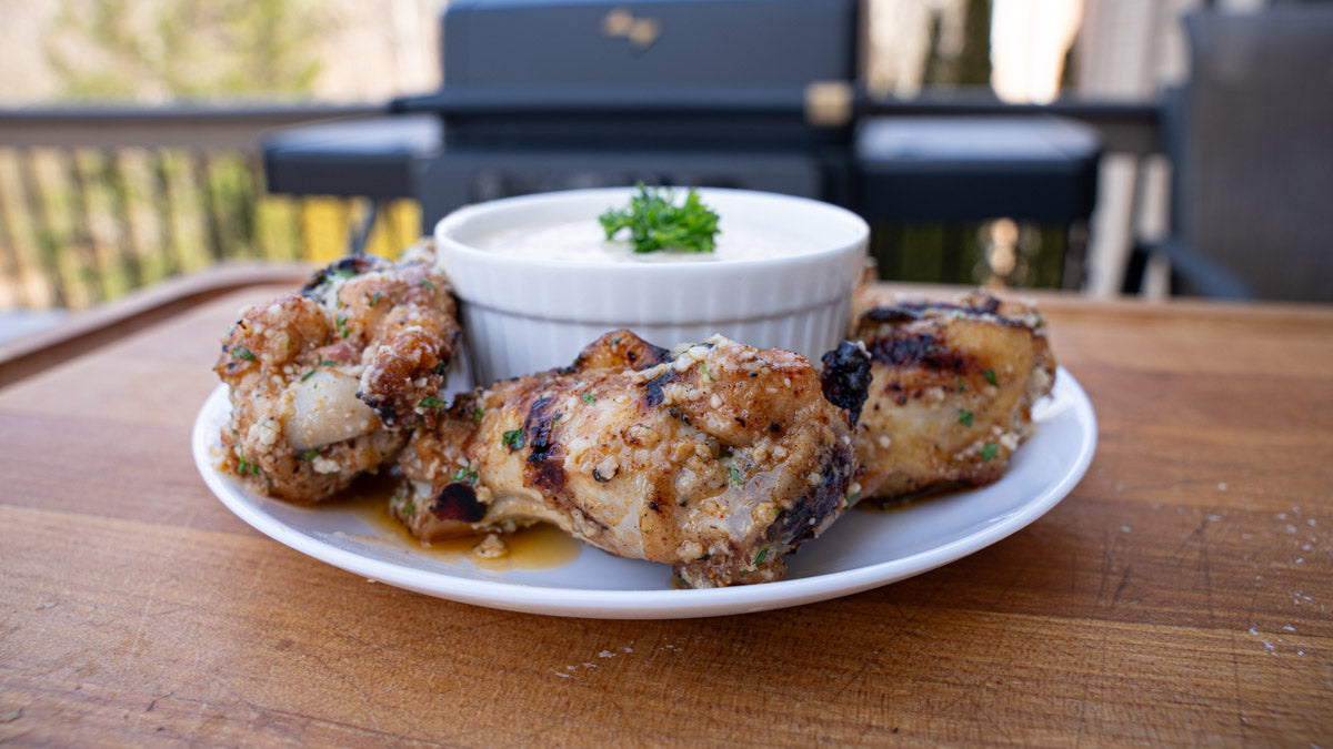 Recipes: Garlic Parmesan Wings