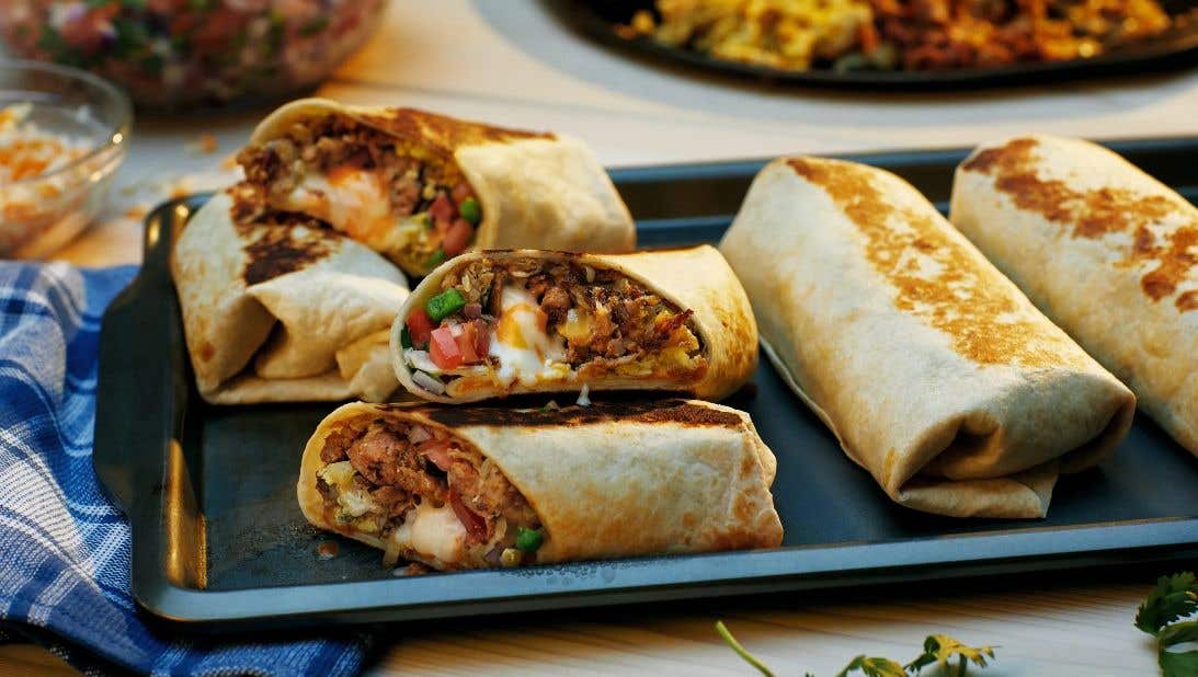 Recipes: Grilled Breakfast Burrito