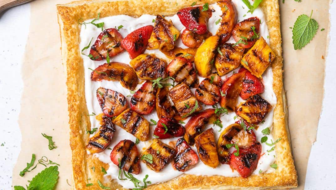 Recipes: Grilled Fruit Tart