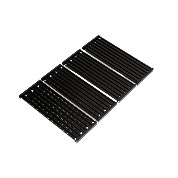 Black Anodized Aluminum Grill Grates (set of 4)