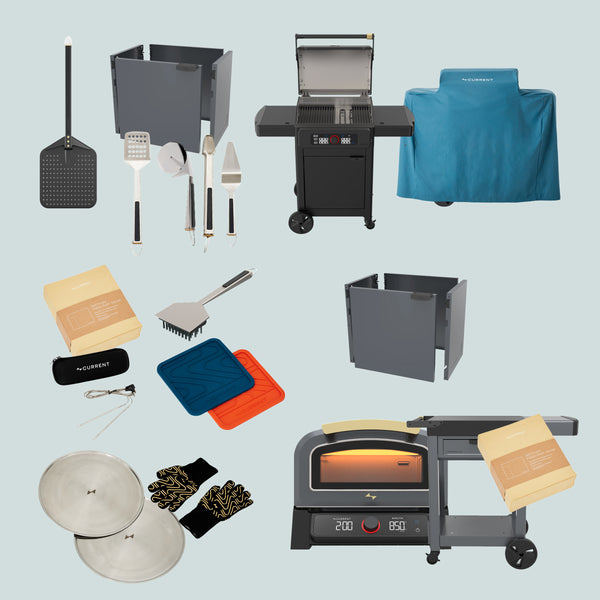Ultimate Grill & Pizza Oven Bundle with New Model G+ Grill Eclipse
