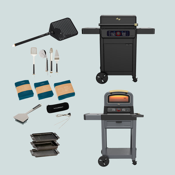 Ultimate Grill & Pizza Oven Bundle with New Model G+ Grill Eclipse