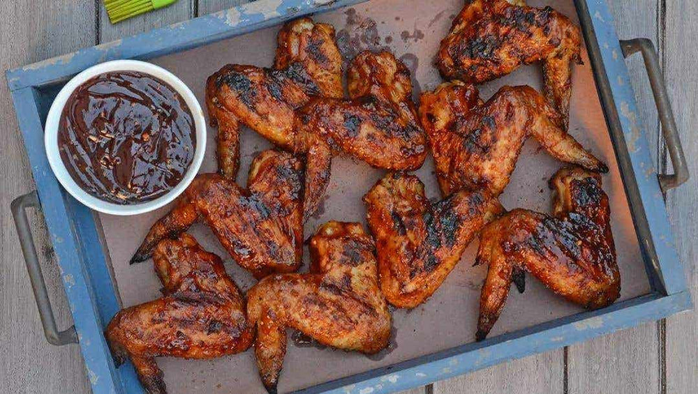 Recipes: Grilled Honey BBQ Wings